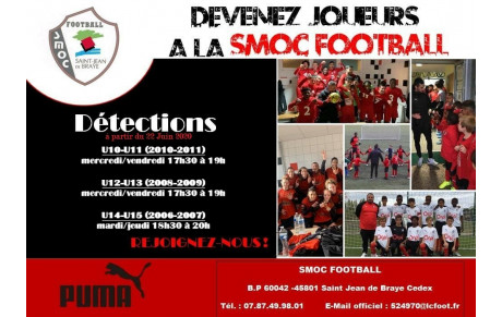 Détections U10 à U15