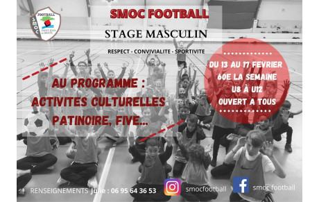 Stage Masculin de Février 2023