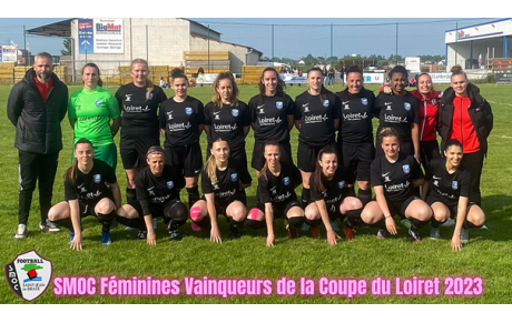 Nos Séniors Féminines Vainqueurs de la Coupe du Loiret